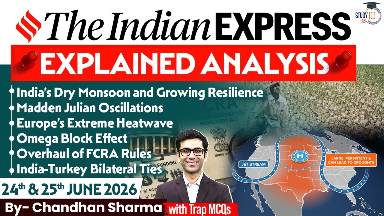 Indian Express Editorial Analysis by Chandan Sharma - 25 June 2026 | UPSC Current Affairs 2026