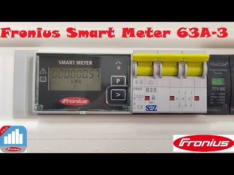 Fronius Smart Meter - Installation, Inbetriebnahme und Überprüfung