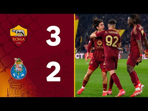 ROMA 3-2 PORTO | EUROPA LEAGUE HIGHLIGHTS 2024-25