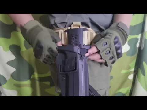 Платформа на ногу для кобуры Drop leg platform с быстросемом и регулировкой высоты - фото 1 - id-p2456306605