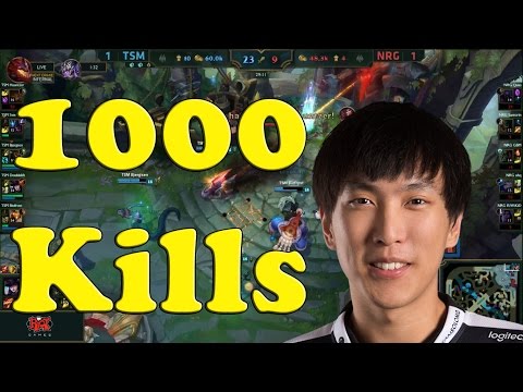 Doublelift's 1000th regular season kill
