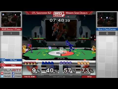 CFL Smackdown 163 Melee - Gahtzu + Panda vs Kuya + CruzControl - Doubles Winners Semis