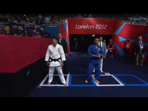 Lasha Shavdatuashvili (GEO) - (JPN) Masashi Ebinuma London 2012 Semi-Fina