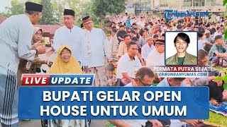 Bupati Sadewo Tri Gelar Open House setelah Pelaksanaan Salat Id di Alun-alun Purwokerto Jateng