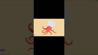 Ammonite (Dinosaur Pack) | Coloring Pixels #shorts #games #relaxing #pixel #art