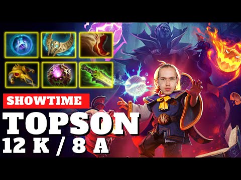 THE TOPSON INVOKER SHOW | Pro Pub game | How they play?