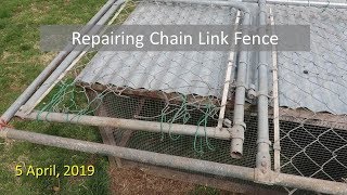 Repairing Chain Link Fence
