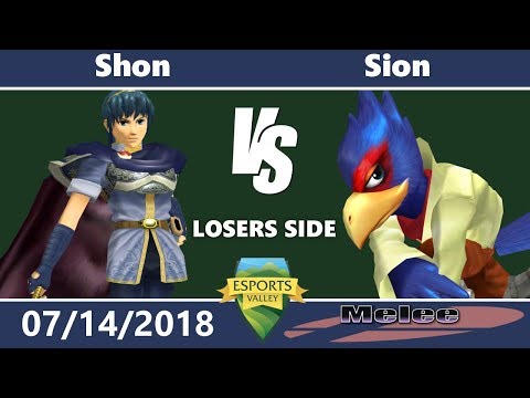 Shinespiked 10 Melee: Pools - Shon (Marth) vs Sion (Falco)