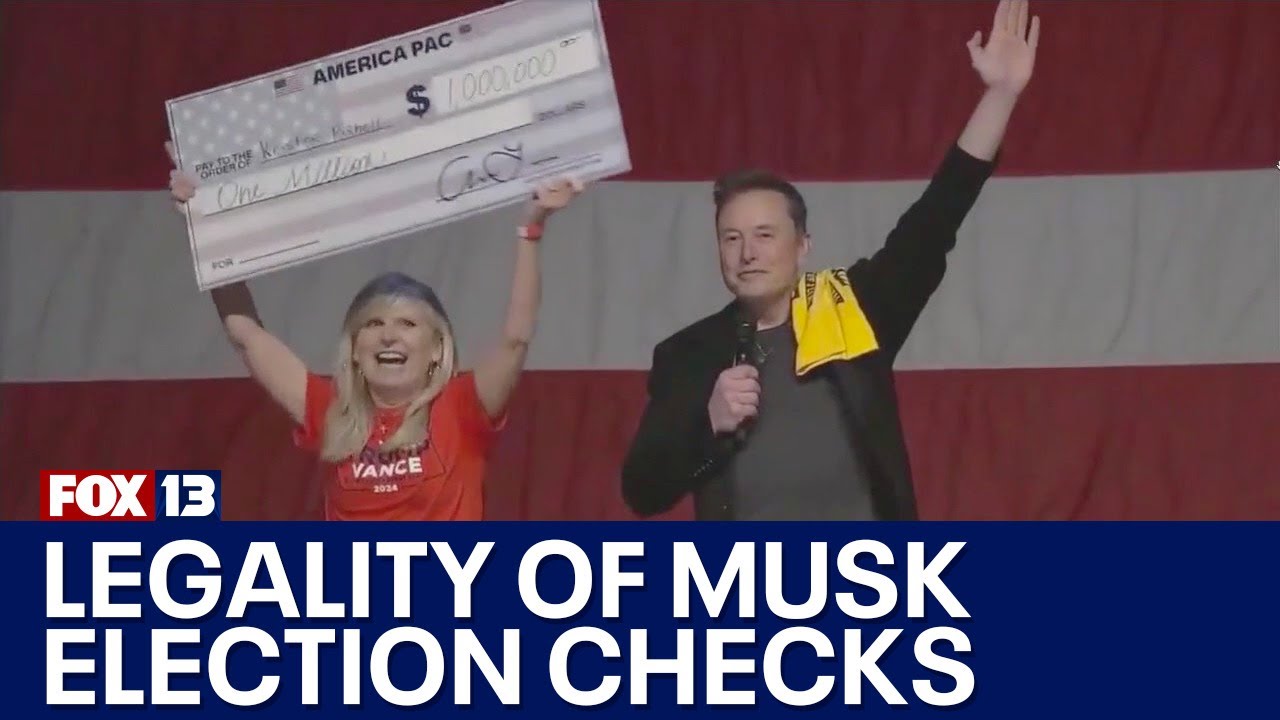 Some question legality of Musk election checks | FOX 13 Seattle