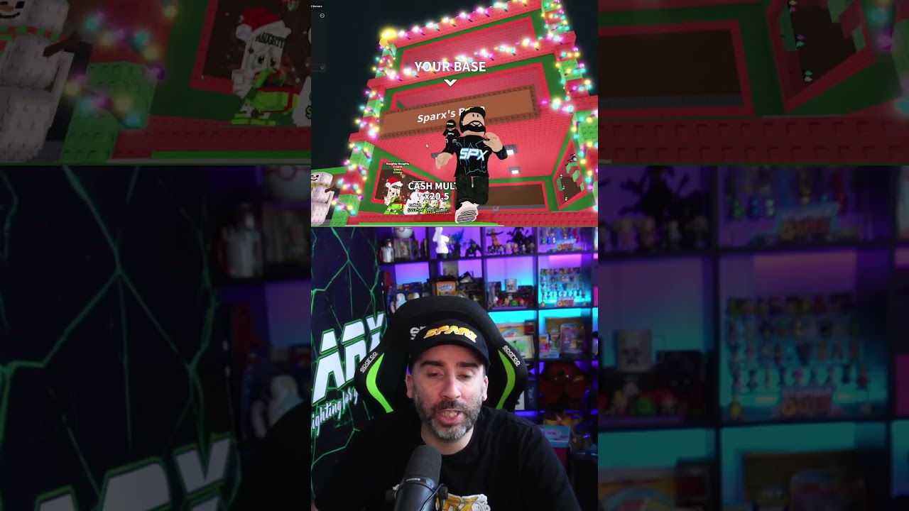 ORARI ADMIN ABUSE di Natale su Steal a Brainrot🎄 - Roblox ITA