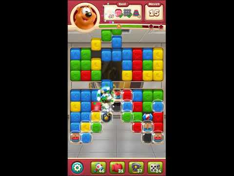 Toon Blast Level 2616 - NO BOOSTERS 🐻🐺🐱 | SKILLGAMING ✔️