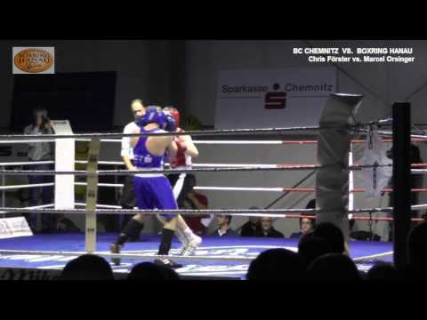 BC Chemnitz vs BR Hanau Chris Förster vs Marcel Orsinger