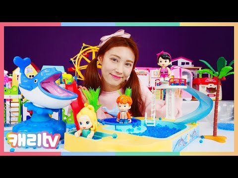 [Carrie and toys]Play Mobile Summer Fun Toy Play Pool