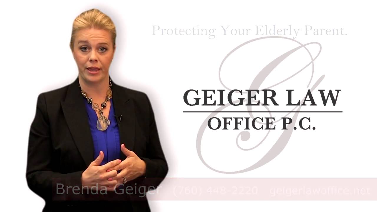 Protecting Your Elderly Parent Geiger Law Office