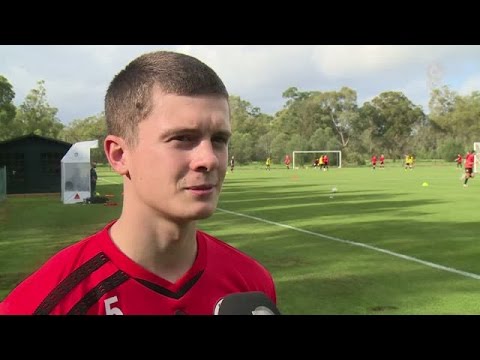 Bas Kuipers herstellende van een liesblessure