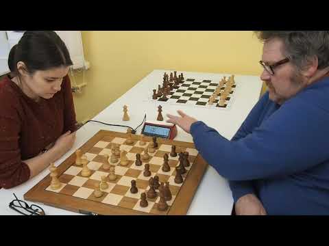WGM Bodnaruk - GM  Epishin chess blitz