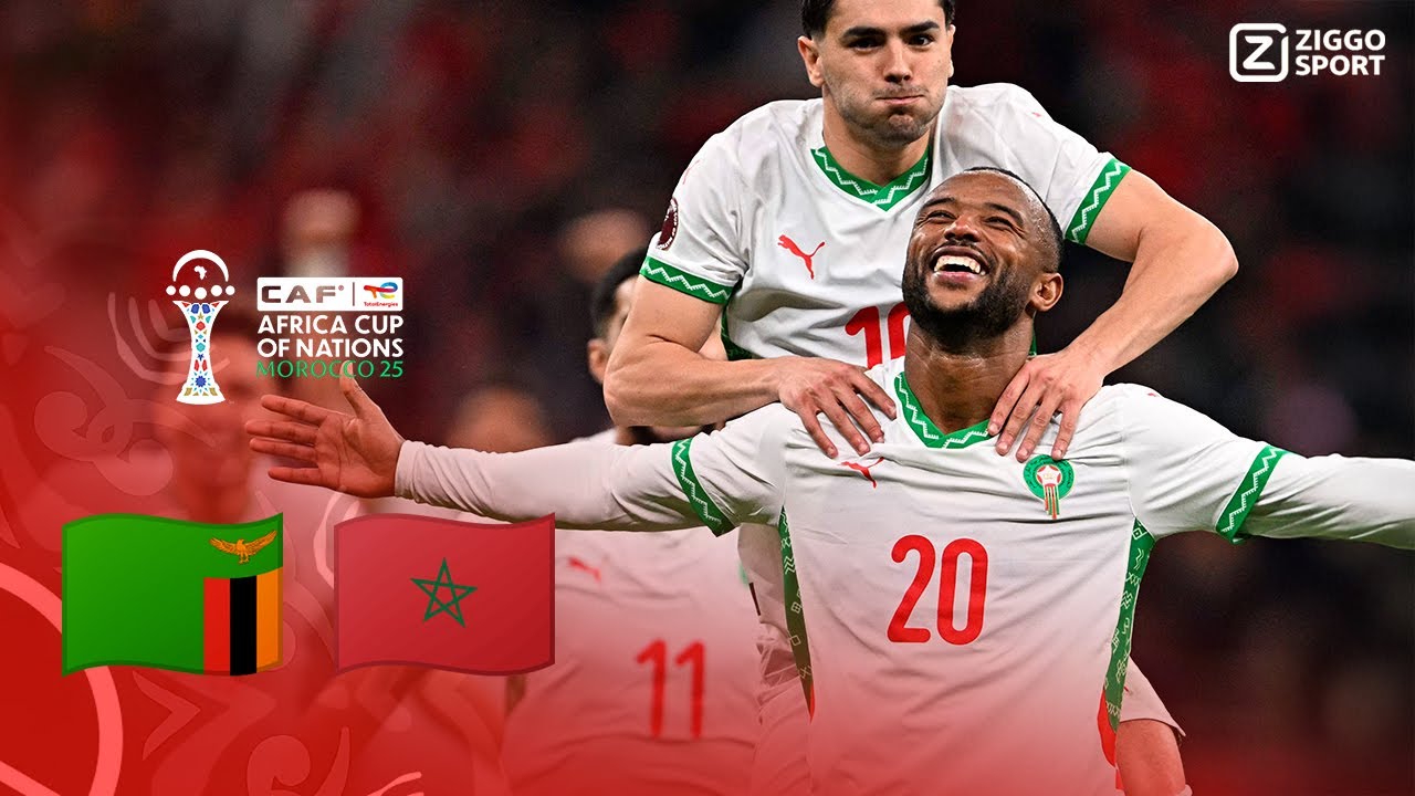 ON-GE-KEND! EL KAABI SCOORT NOG EEN WAANZINNIGE OMHAAL!!🥵🥶| Zambia vs Marokko | Afrika Cup 2026