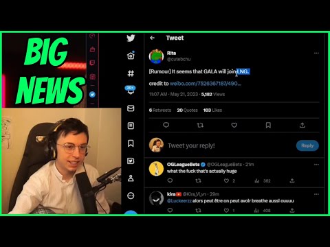 Caedrel Reacts To Rumour Of GALA Joining LNG