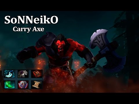 SoNNeikO Carry Axe 18 min GG. 7.01 Gameplay. Full Game