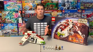 LEGO 7163 Star Wars Republic Gunship, High Speed Build & Review
