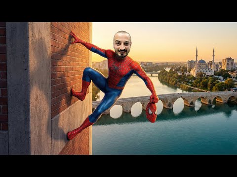 ÖRÜMCEK ADAM OLDUM! | ÇILGIN GÖREVLER