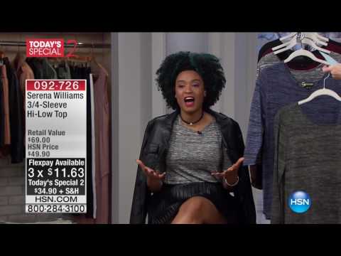 HSN | SERENA WILLIAMS Signature Statement 01.20.2017 - 02 PM