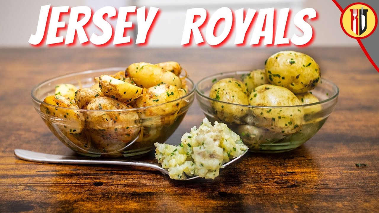 Recetas de Patatas bravas Jersey Royal