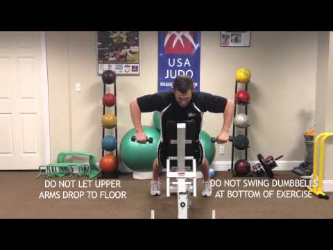 Dumbbell Incline Shoulder External Rotation