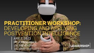 Practitioner Workshop -  Hinck, Davis and Bartlett - Strategic leadership Development Forum