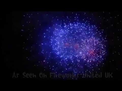 Traditional Italian fireworks Shell Display