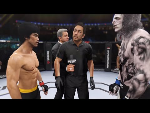 Bruce Lee vs. Soul Collector (EA Sports UFC 2) - Epic Battle 💯 🐲 - Dragon Fights 🐉