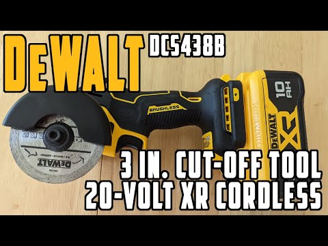 DEWALT DCS438B 20v 3 Inch Cut Off-Tool