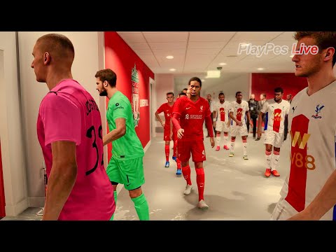 Liverpool vs Crystal Palace - Full Match & Goals - eFootball PES 2021 - Gameplay PC