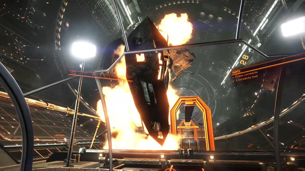 Elite Dangerous how not to dock