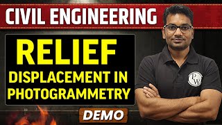 Photogrammetry : Relief Displacement - Demo Video | Civil Engineering | GATE