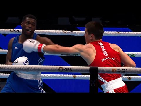 SF (75KG) ABDULLAEV ALOKHON (UZB) vs PEREIRA WANDERLEY (BRA) | IBA World Boxing Championships 2023