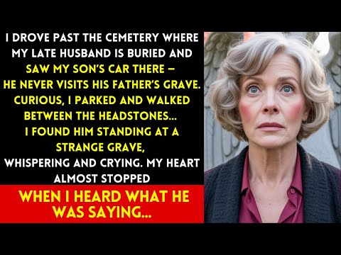 I SAW MY SON AT THE CEMETERY, CRYING AT A STRANGER’S GRAVE — AND WHAT HE WHISPERED MADE ME FREEZE...