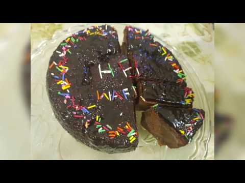 Gluten Free Chocolate Cake / چاکلیٹ کیک / Basen Chocolate Cake / Yogurt Cake by Fresh Recipes