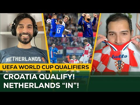 Croatia QUALIFY, Netherlands "IN", Slovakia & Germany SHOWDOWN! | World Cup '26 UEFA Qualifiers