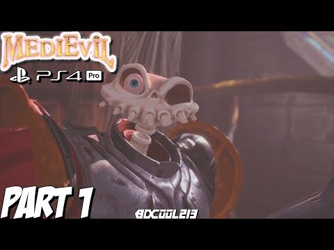 MediEvil PS4 Remake Gameplay Walkthrough Part 1 | Playstation 4 Pro