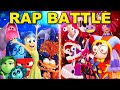 Inside Out 2 Vs The Amazing Digital Circus Rap Battle Song Animated Music Video
