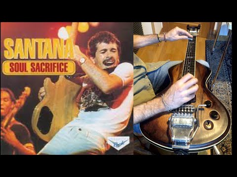 How to play SOUL SACRIFICE  on Lap Steel Guitar- Santana Cover