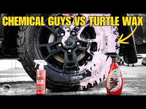 CHEMICAL GUYS DIABLO WHEEL CLEANER vs TURTLE WAX HYPER FOAM: Which Wheel Cleaner Works Better?