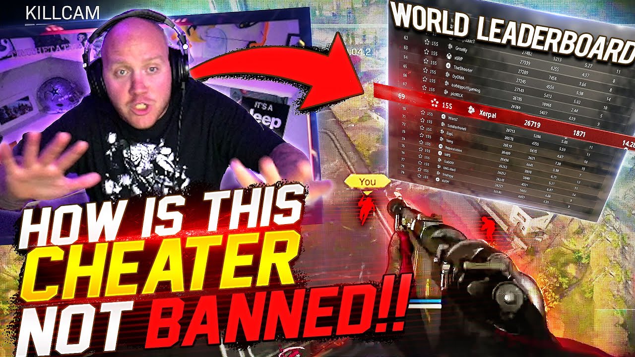 HOW IS THIS CHEATER NOT BANNED! HE'S 69TH IN THE WORLD RANKINGS!! WARZONE - YouTube
