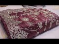 ARNG 4153 The Dark Mauve Premium Designer Saree Fendi Fabric Zari Crystals