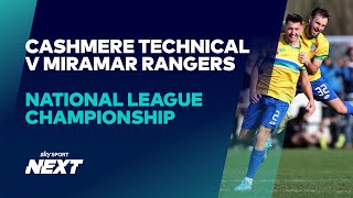 Football: Cashmere Technical vs Miramar Rangers