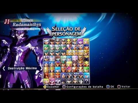 Saint Seiya - Brave Soldiers - All Chars - PT-BR