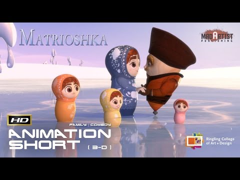 CGI 3D Animated Short Film “MATRIOSHKA” Adorably Romantic Animation by Ringling College