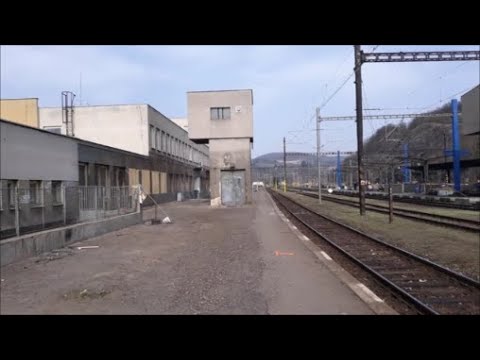 Rekonstrukce trati Beroun - Králův Dvůr, práce v Žst. Beroun, nástupiště bez střech
