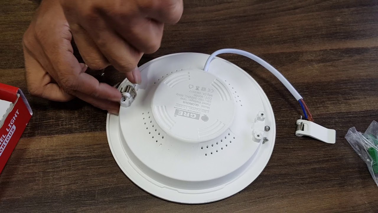 LED PANEL LIGHT SURFACE ASSEMBLY